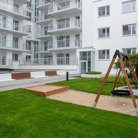 Silver House By Centrum Wanna Parking 5 Min Do Plazy Apartman Gdynia