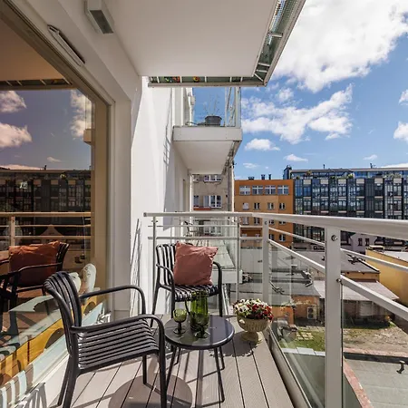 Apartman Silver House By Centrum Wanna Parking 5 Min Do Plazy Gdynia