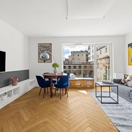 Silver House By Centrum Wanna Parking 5 Min Do Plazy Apartman Gdynia