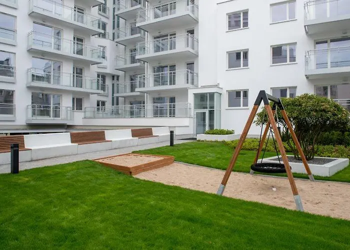 Silver House By Centrum Wanna Parking 5 Min Do Plazy Apartman Gdynia